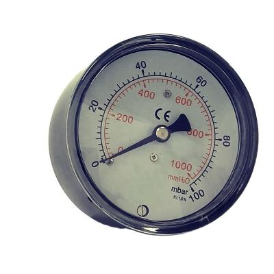 China Best selling mini air pressure gauge 100 mbar 2.5-6.0