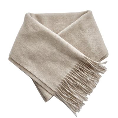 China Simply Strong Enough Casual Comfortable Ladies Shawl Cashmere Wool Anti-Shrink Shawls for sale