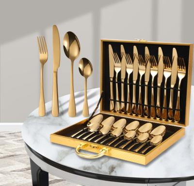 China China Manufacturer Customizable Logo Cutlerys Stainless Steel Daily Use Viable Cutlery Set Stainless Steel For Sale for sale