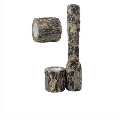 China Camouflage Self Adhesive Military Tactical Hunting Equipment Camouflage Strong Tape for sale