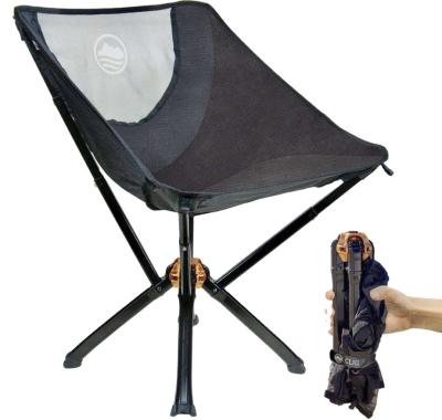 China New high-strength explosive aluminum alloy ultra-lightweight portable folding chair of a double lock experience for sale