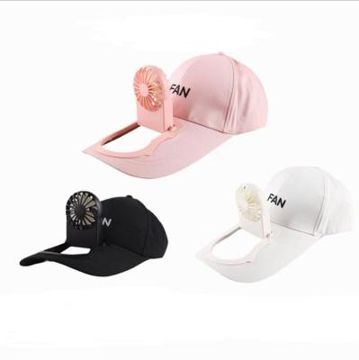 China New 2021 COMMON Sun Hat USB Charging Fan Fashion Explosion Hard Hat Fan Shockproof Helmet for sale