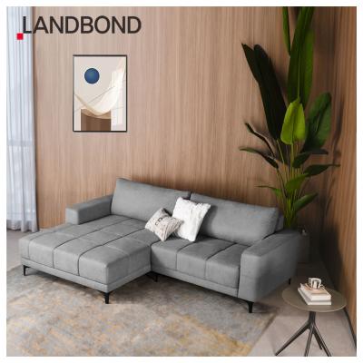 China Comfortable Sofa Bed Fabric Home Furniture Living Room Corner Couch Luxury Modern Elegantes Sofa Set for sale