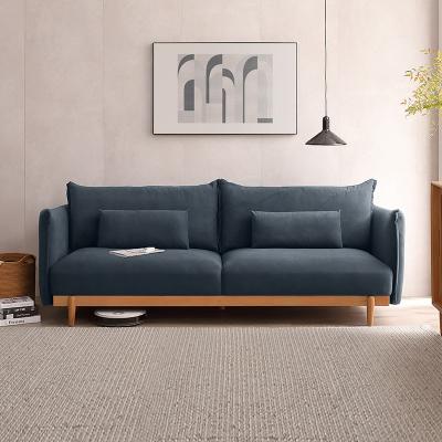 China Modern Wood Base Sofa Set from design with Boconcept, fabric sofa with ash wood base for sale