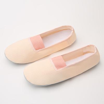 China 2022 Canvas Adult Dance Shoes Art Soft Floor Indoor Girls Stage Dance Yoga Kids Training Shoes Gym Slippers for sale