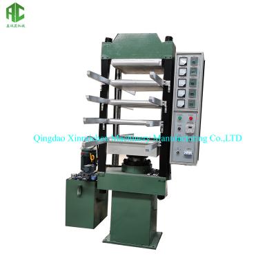 China Rubber Tile Making EPDM Crossfit Gym Rubber Tile Making Machine Vulcanizing Press / Hydraulic Rubber Tile for sale