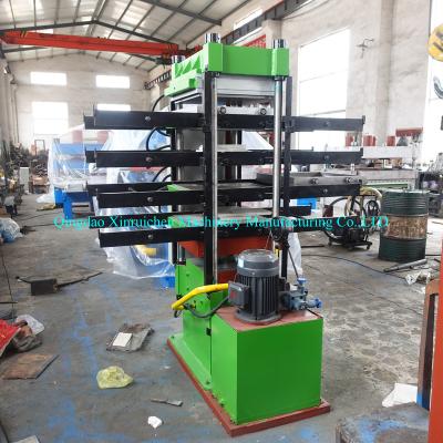 China Rubber Tile Vulcanizing Cheap Rubber Crumb Tiles Hydraulic Rubber Floor Press Machine for sale