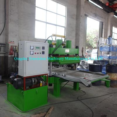 China rubber tile vulcanizing 120T rubber tile vulcanizer/floor rubber brick making machine/vulcanizing machine for sale