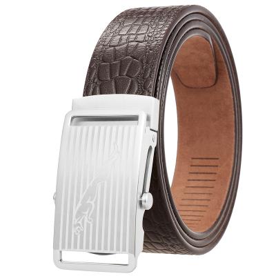 China Fashion.Casual.Business Steel Buckle 3.5CM Leather Belt LY36-61518-8 for sale