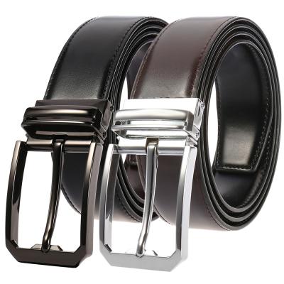 China Cowhide Pin Buckle Belt Men's Belt Leisure Belt Factory Direct Sales LY35-3557-1 for sale