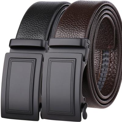 China Chinese manufacturers genuine cowhide men's leather LY36-21703-5 men's leather belt for sale