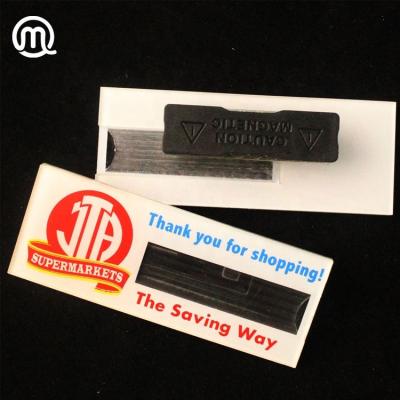 China Reusable Custom Magnetic Badge Pins For Employees With Company Logo for sale