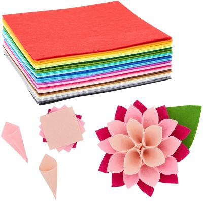 China Non-woven hard felt sewing paper sheets manufactur projects kids toddler toys waterproof educational hand craft cheap for diy for sale