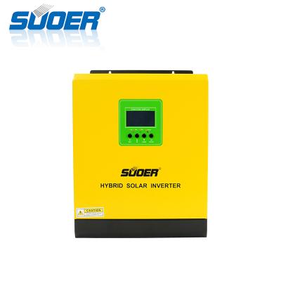 China Home Suoer Inverter 3kva High Frequency DC Solar Power System New Inverter Hybrid Pure Sine Wave Solar AC Inverter Price for sale