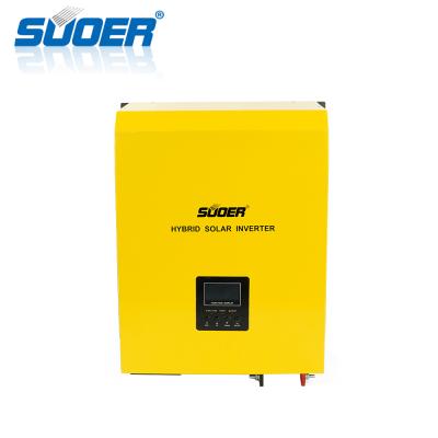 China Suoer 48v 5kva 5000VA Low Frequency Inverter New Off Grid Inverter Solar Power Hybrid Inverter 397*154*474 for sale