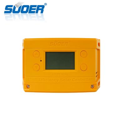 China 12/24V 30A Charger Controller Suoer MPPT Solar Charge Regulator Controller with USB for sale