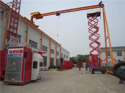 China plataforma do elevador 2x2000kgs hidráulico galvanizada ou pintada para o transporte à venda