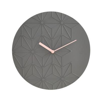 China Minimalist Resin Needle Living Room Decoration Digital Aluminum Gold Wall Clock for sale