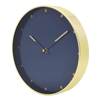 China Minimalist Raymons 1.5v 28cm Ultra-thin Metal Shell With Aluminum Needle And Metal Face Wall Clock for sale