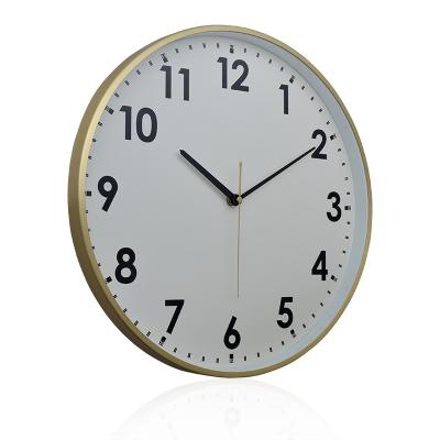 China Raymons 2022 Hot Selling Minimalist Large Luxury 3d Kitchen Metal Wall Clock With Customized Logo Clock Wall for sale