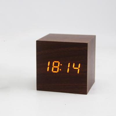 China Creative LUMINOVA Raymons Smart LED Luminous Electronic Alarm Clock Table Clock Supports Custom Logo for sale