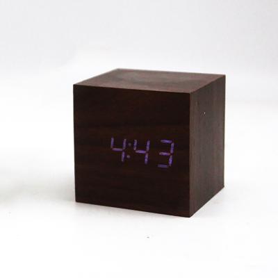 China LUMINOVA Raymons Smart LED 2.5 Inch Creative Luminous Electronic Alarm Clock Table Clock Supports Custom Logo for sale