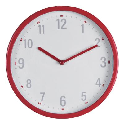 China 12 O'clock Show Wholesale New Design Raymons Printing Paper Clock Home Decoration Round Dial Quartz 8 Inch Wall Clock With Logo Customized for sale