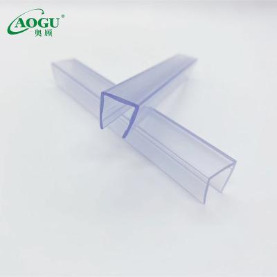 China Modern U Shape Window Shower Door and Seal Strip Factory Rubber Waterproof EVA/PVC/PC Glass Door Sealing Strip for sale