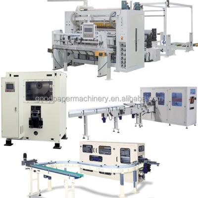 China Factory Full Automatic Facial Tissue Transfer High Speed ​​Conversion Facial Tissue Paper Machine Line for sale