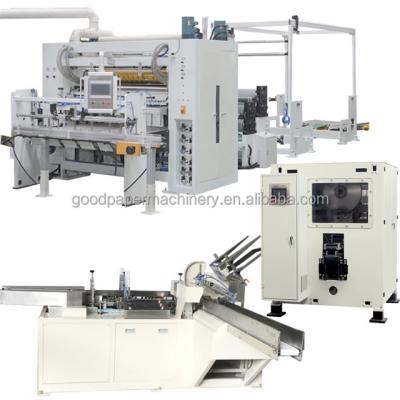 China Full Automatic Factory Facial Tissue Box Tissue Converter Cardboard Facial Tissue Production Line for sale