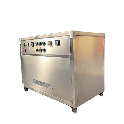 China Industrial Hotels High Performance Fasteners Dual Semi-automatic Oil Cylinders Groove Ultrasonic Cleaning Machine for sale