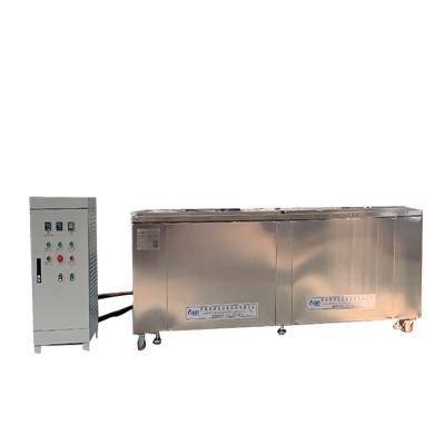 China Hotels Industrial Double Groove Ultrasonic Cleaning Machine For Engine Parts And Auto Parts for sale