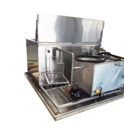 China Industry Quality Improvement Filter Bus Circulating Parts Cleaning Machine for sale