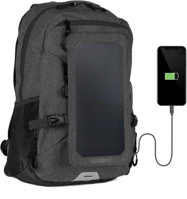 China Ployester Solar Backpack Explorer Solar Panel Backpack 6 Watt with Solar USB Charger-Smart Phone Laptop Power Supply for sale