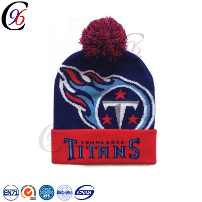 China JOINT Manufacturers Custom Wholesale Fashion Cheap Chengxing Pattern Knitted Outdoor Good Quality Acrylic Winter Beanie Hats for sale