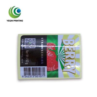 China Tear off label with dotted lines tear off label full color printed sticker with dotted lines for sale