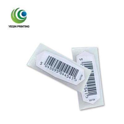 China Waterproof 4 Sided Adhesive Label Sticker Printing , Double Peel Off Label for sale