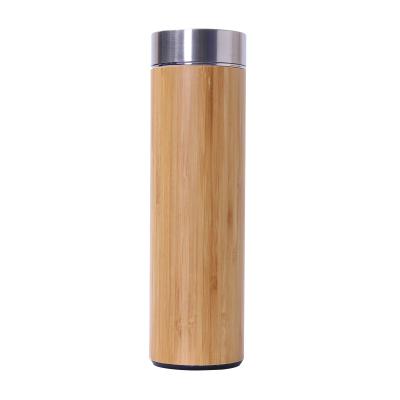 China Manufacturer Best Seller 300ml 400ml 500ml PORTABLE Bamboo Double Wall Stainless Steel Vacuum Insulated Tumblers for sale