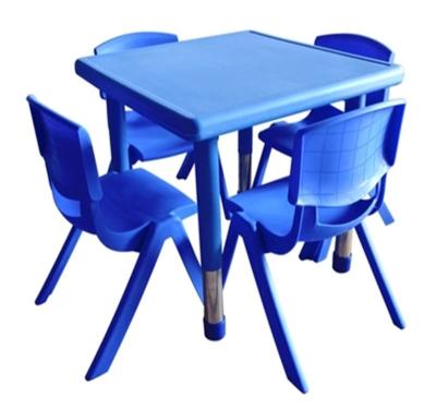 China Contemporary Top Quality Colorful Kindergarten Tables Children's Plastic Table for sale