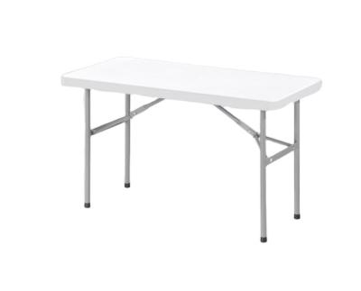 China Modern Rectangle Folding Table Top Plastic Tables And Chairs For Events for sale