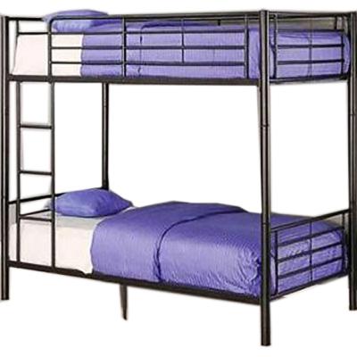 China Modern durableiron frame bedbunk bed for adults deck iron metaldouble bed for sale