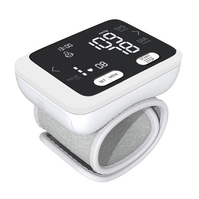 China Digital Acrylic Electric Blood Pressure Monitor BP Machine Wholesale Wrist Blood Pressure Monitor Sphygmomanometer Heart Monitor Pulse for sale