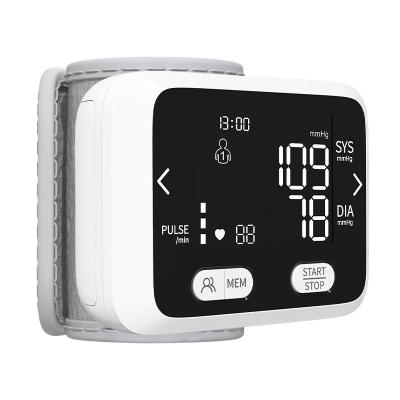 China Wrist Sphygmomanometer BP Monitor Auto Dispenser Meter Medidor De Presion Arterial Acrylic Digital Wrist Blood Pressure Monitor zu verkaufen