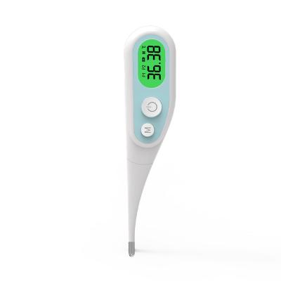 Cina Electronic Digital Armpit Thermometer Termometro Soft Flexible LCD Touch Tip Digital Clinical Thermometer Soft Baby and Child LCD Display in vendita