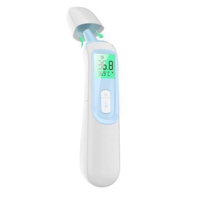 China Digital Infrared Infrared Ear Fever Infrared Forehead Termometer Thermometer Body Temperature Forehead Ear Medical Non-contact Termometro for sale