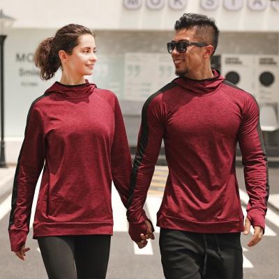 China Lovers Serie Valentine's Day Gym Jacket Couples Running Sweatshirt Breathable Fitness Leisure Compression Lightweight Style Soft Running Sweatshirt for sale