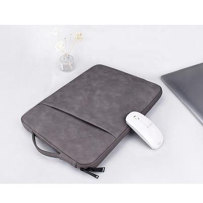 China Wholesale Newest Soft Coating Leather Shockproof Pouch\fasion Case Bag Case Sleeve Bag Laptop PU Cover Sleeve Computer For Laptop 11 12 13 15 for sale