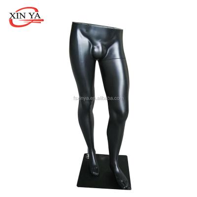 China Fashion Store Lightweight High Quality Pants Outfits Half Body Gaiters Mannequin With Metal Base (#959-02) for sale