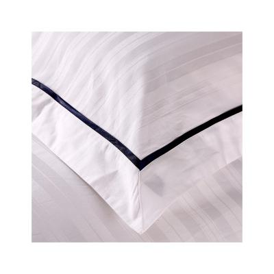 China Sustainable Customized styles with smooth lines natural streretch and breathable Irregular satin strip cotton fabric for sale