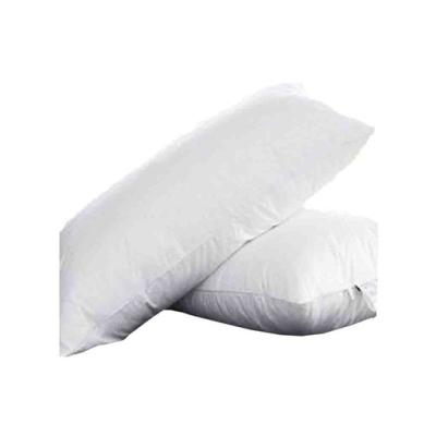 China Luxury Home Textile Wholesale Simple And Elegant Fashion Washed Cotton Feather Down Fluffy Feather Silk Rest Pillow Core for sale